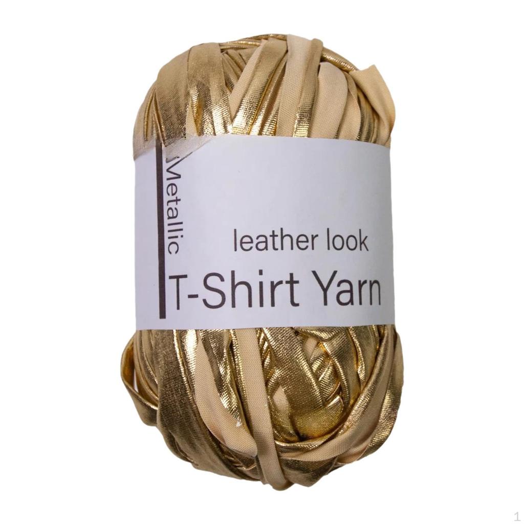 Metal T -shirt Thread, Soft Tissue Bright Fabric Thread for Blankets, Keys, Beginners