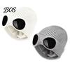 Snow Proof Outdoor Cycling Hat 2Pcs Fleece Lined Hats with Goggles, Warm Winter Knit Stretchy Brimless Eye Protection Hats, Windproof Skiing Caps for