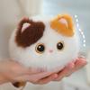 Holiday Decoration Cat Doll Cute Stuffed Animal Toy, 7.8" Realistic Kitten Plushies, Soft Decorative Prop for Party Companion Plush Doll, Birthday