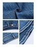 Jeans Elásticos de Tiro Alto Micro-Campana Estilo Retro Americano para Mujer Primavera 2026