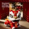 Attracting Wealth Dragon Dance Lion Toys Chinese Style Diy Crafts Lion Statue Figure Toys Press Couplet  Year Toys