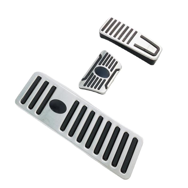 Footrest Pedals Gas Brake Fuel Pedal Plate Pad For Maserati Ghibli Levante Quattroporte 2014 2015 2016 2017 Stainless
