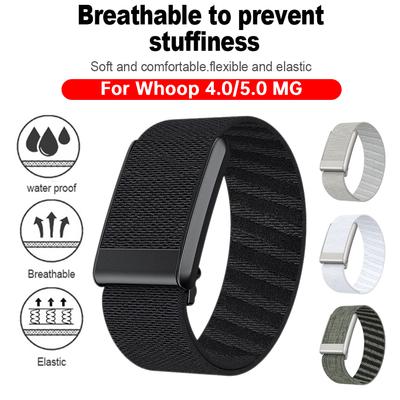 New For Whoop 4.0/5.0 MG Watch Straps Nylon Fitness Band Adjustable Replacement Strap Sports Wristband with WHOOP ONE Wristband