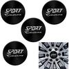 4PCS Car Wheel Center Hub Cover, Center Caps for Rims, 56mm Vehicle Hub Caps Covers for Rims, Car Accessories Waterproof Durable Automotive Wheel