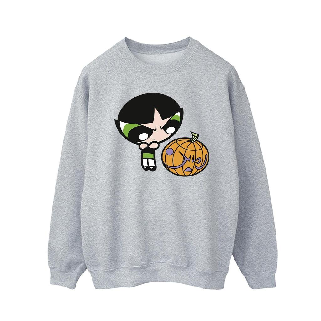 The Powerpuff Girls Mens Girls Buttercup Pumpkin Sweatshirt