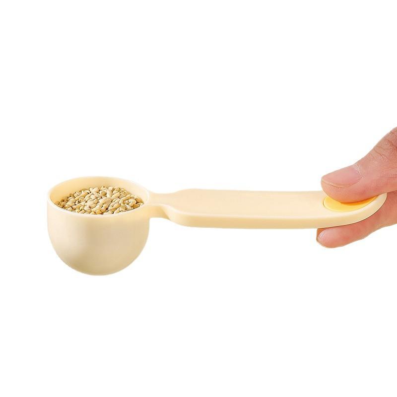 Well-prepared Helper Multi-functional Measuring Spoon Food-grade Plastic Salt Spoon Sugar Spoon Baking Seasoning Quantitative Spoon Weighing Spoon