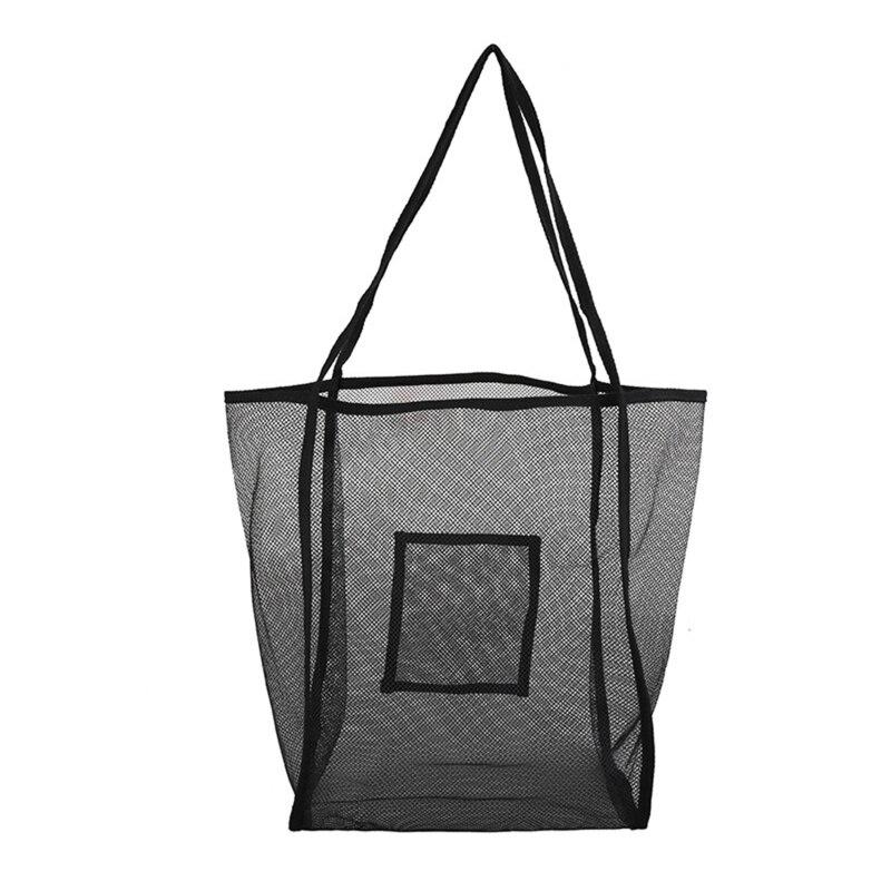 Satın alın Women Mesh Beach Bag Extra Large Beach Bag Totes For Holding