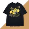 Retro Lemon Italy T-shirt Printed Short Sleeve T Shirt Women Casual Harajuku Streetwear Tee Tops Camiseta Women Summer Tees