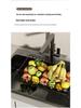 Multi-Layer Kitchen Vegetable & Microwave Storage Rack with Wheels
