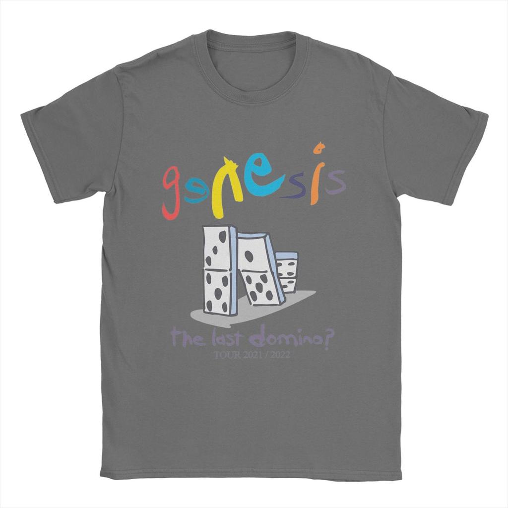 The Last Domino Genesis T Shirt Men's Cotton Funny T-Shirts Round Neck Tee Shirt Short Sleeve Clothing New Arrival