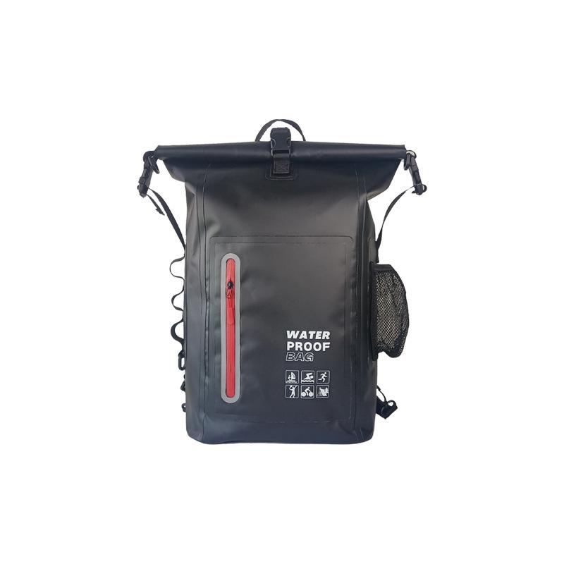 25L Wasserdichte Strandtasche für Outdoor-Reisen Wandern Radfahren Wasserdichter Motorradrucksack Trockentasche