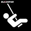BLKUOPAR for Kid Person Car Stickers Fashionable Funny Decals Creative Simple Waterproof Helmet Trunk Decor Cartoon Graphics
