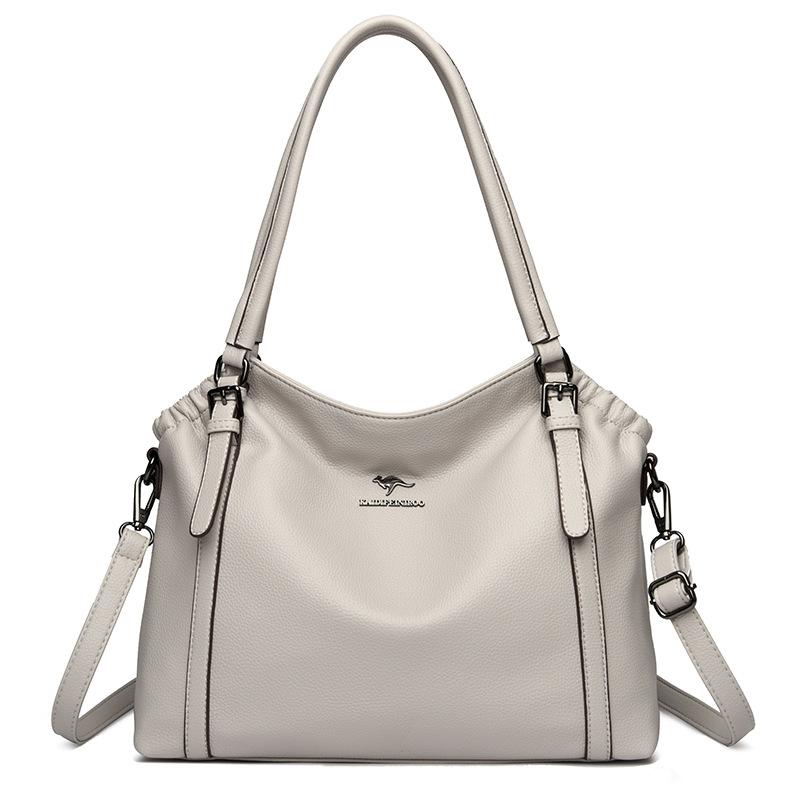 

Сумка для мам средней вместимости, женская сумка через плечо светло-серый