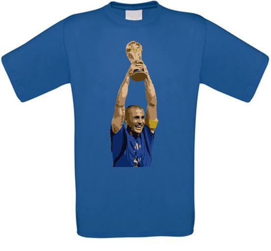 Fabio Cannavaro Italy Squadra Azzurra T-Shirt S