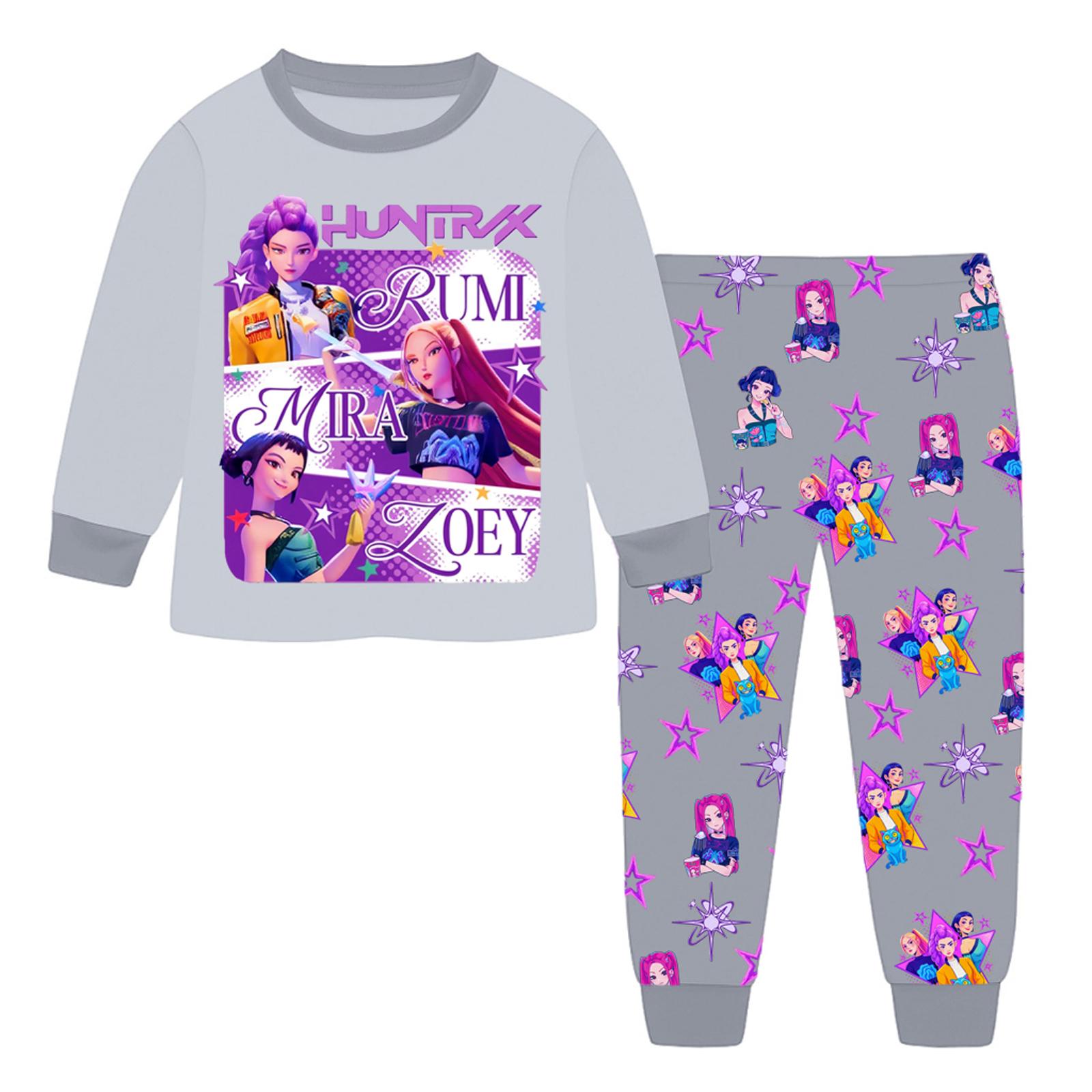 

Детский модный костюм юбка топ с круглым вырезом и длинными рукавами брюки 110