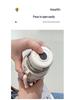 Elegant Chinese Retro Floral Insulated Stainless Steel Water Flask for Women