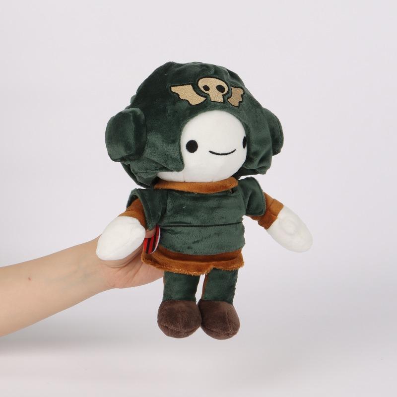 New Cute PlushDuk Plushie By 40K KrakDuk Cartoon Character Soft Stuffed Doll Desktop Decoration Game Collectible Children's Holiday Birthday Gift