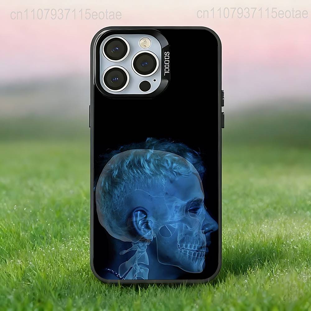 

French Rapper PLK Phone Case For iPhone 17,16,15,14,13,12,11,Pro,Max,Plus,E,Air,Mini Black IMD Cover iPhone14Pro