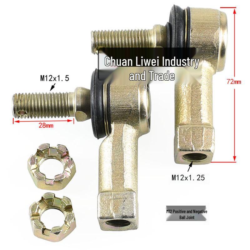 ATV Beach Car Karting Accessories: 150-250cc Tapered Steering Ball Joint M10/M12