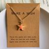 Lovely Starfish Necklace for Women Girl White Blue Black Pink Color Fashion Choker Necklace Gift For Friend Jewelry