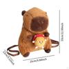 Capybara Backpack for Kids Girls Plush Toy Travel Vacation Birthday Gift