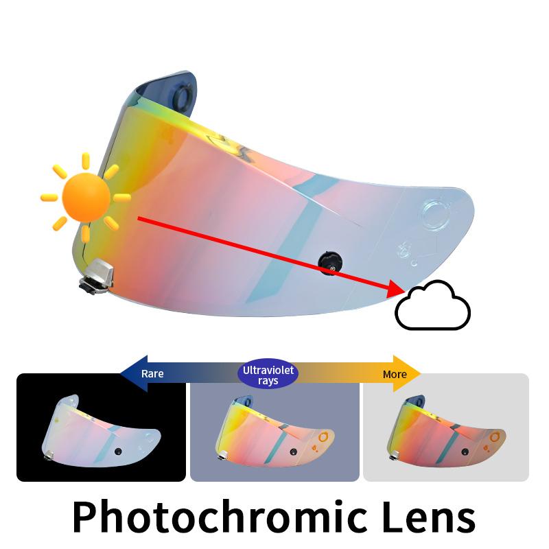RPHA11 Photochromic Visor for HJC RPHA 11 PRO RPHA 70 ST HJ-26  Helmet Shield Uv Cut Casco Moto Face Shield Visera Windshield