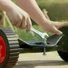 1 PIÈCE Roue de Support pour Coupe-bordures Multifonctionnelle Portable Accessoire de Roue Auxiliaire pour Faucheuse à Gazon