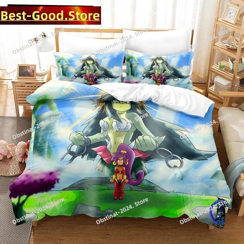 New Shantae Half-Genie Hero Bedding Set Duvet Cover Full Queen King Size Pillowcase Bed Printed Aldult Kid Bedroom Single Twin