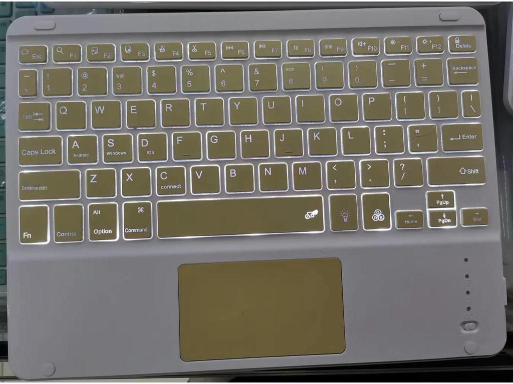 Universal 10-Inch Bluetooth Keyboard & Mouse Set for iPad, iPhone, Android & Tablets
