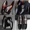 Mode-Business Lederschuhe Männer Casual Spitzschuh Schuhe Männliche Anzug Hochzeitsschuhe