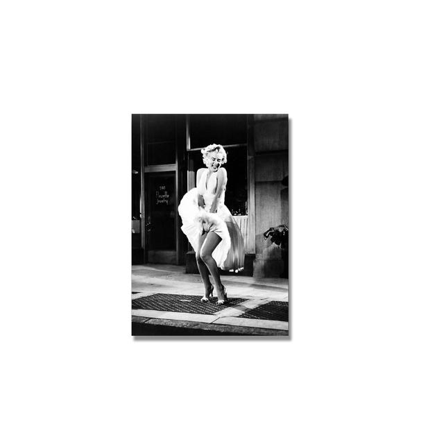 

Знаменитая кинозвезда Мэрилин Монро, холст, постер, винтажная картина на стене, портретные художественные принты, украшения для домашнего кафе, без рамки 21*30cm