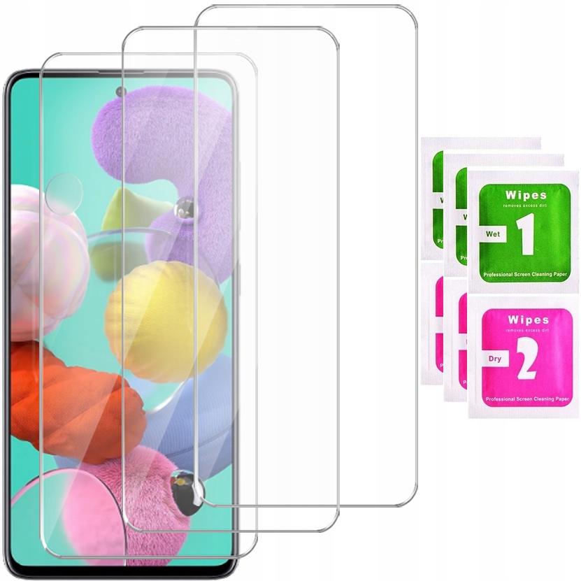 3x TEMPERED GLASS for SAMSUNG GALAXY A51 SCREEN GLASS 9H | Set of 3 Pieces