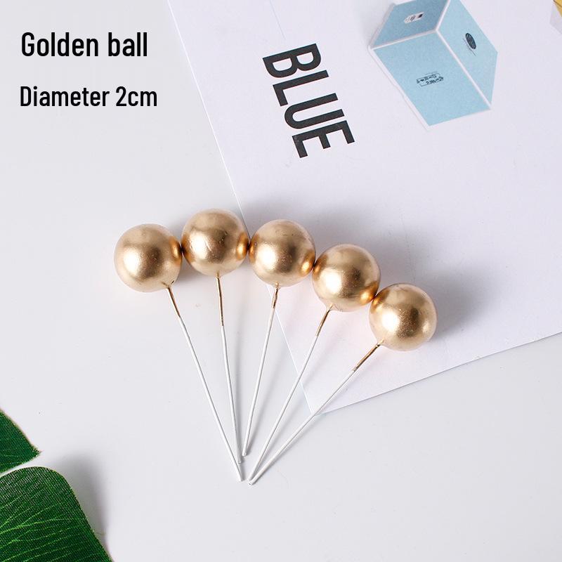 

Золоті та Срібні Кулі для Прикраси Торта: Приладдя для прикраси на день народження з популярним плагіном для вставних карток