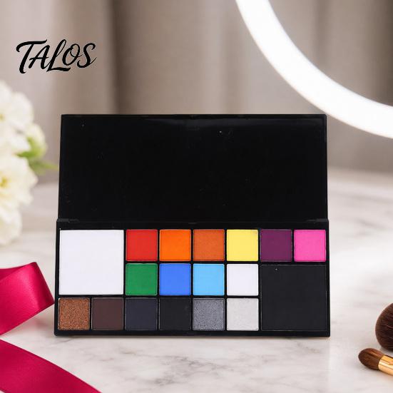 Rich Color Body Pigments Face Paint Oil Palette, Long Lasting High Coverage Professional Gradient Makeup Kit, for Halloween Cosplay Stage Performance