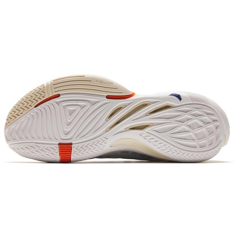 Anta Instantaneous 1 Low Top Basketball Shoes Men's Papyrus White Sneakers 912411110Q-7