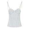 Mars The Label Womens/Ladies Everly Washed Denim Corset