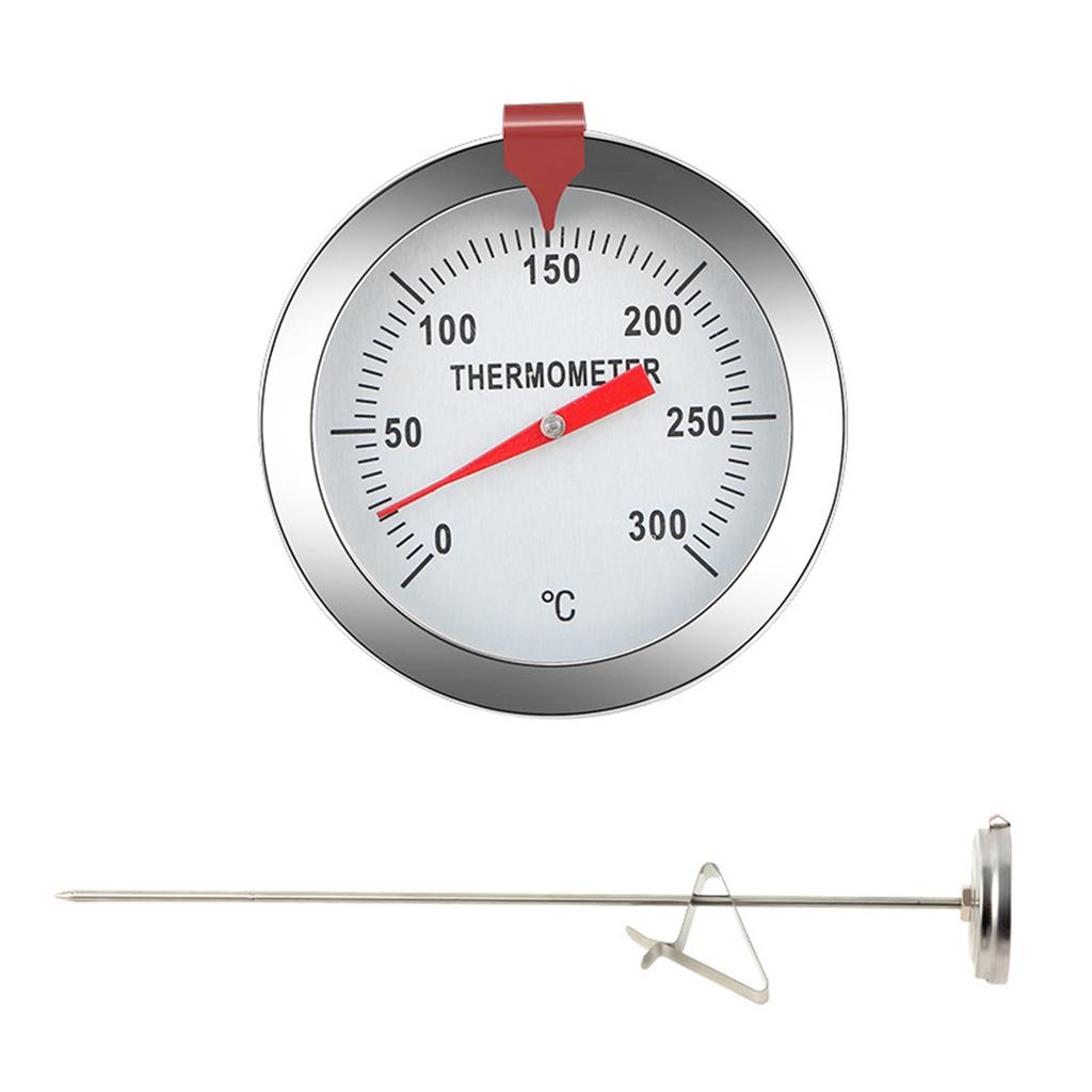 Large Dial Kitchen Cooking Oven Thermometer, 2 Inch Dial, Stainless Steel Kitchen Cooking Thermometer