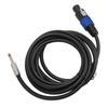 14 Inch Male Speaker Cable Professional Plug and Play Speaker Extension Cable for Stage Monitors