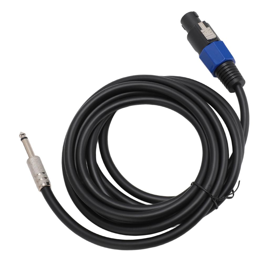 14 Inch Male Speaker Cable Professional Plug and Play Speaker Extension Cable for Stage Monitors