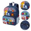 Japanese Style Cartoon Bear and Deer Embroidered Schoolbag for Kids