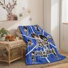 Cartoon Attack On Giant Series Double Sided Flannel 3D Digital Printing Blanket Cover