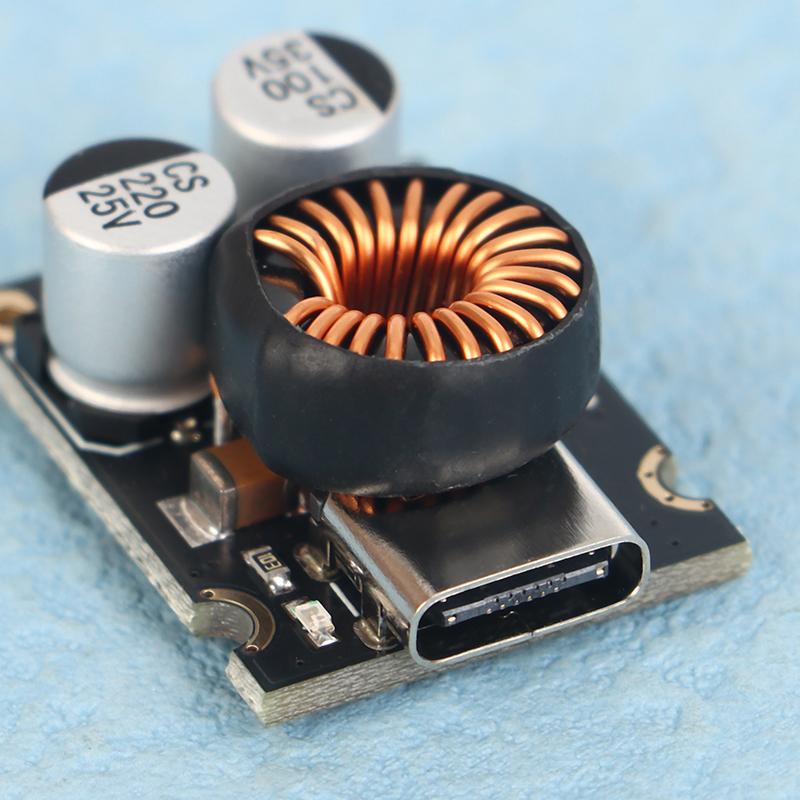 Qc3.0 Typ-C USB Pd65W Schnellladeadaptermodul Dc12-30V 65W Abwärtsmodul Für Scp/Fcp