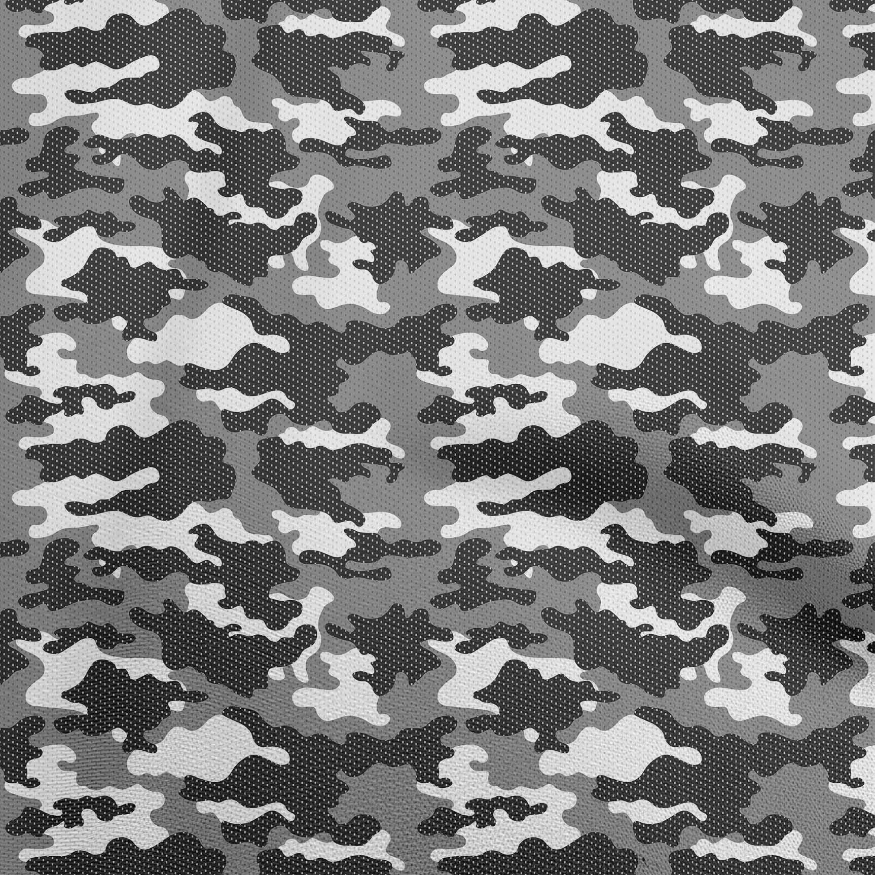 

OneOone Cotton Flex Grey Fabric Camouflage Одяг своїми руками Тканина для стьобання Тканина з принтом на ярди 40 дюймів 56 Inch Wide - Cotton Poplin Twill сірий колір