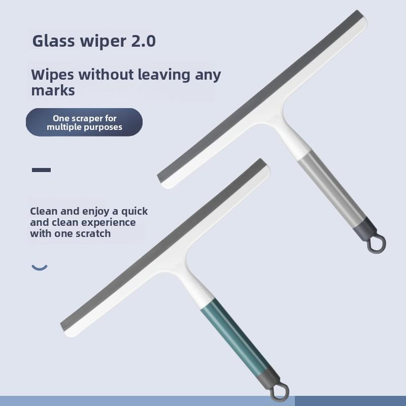 Πολλαπλών Χρήσεων Σιλικονούχος Ξύστρα Πλυσίματος Υαλοκαθαριστήρας Οικιακό Παράθυρο Μπάνιο Κουζίνα Εργαλείο Καθαρισμού Γυαλιού Μικρός Υαλοκαθαριστήρας Επιφάνειας Δαπέδου
