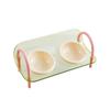 Dopamine Cat Bowl Neck Support Pet Food Dish Anti Spill Double Bowl Pet Supplies Hot Sale