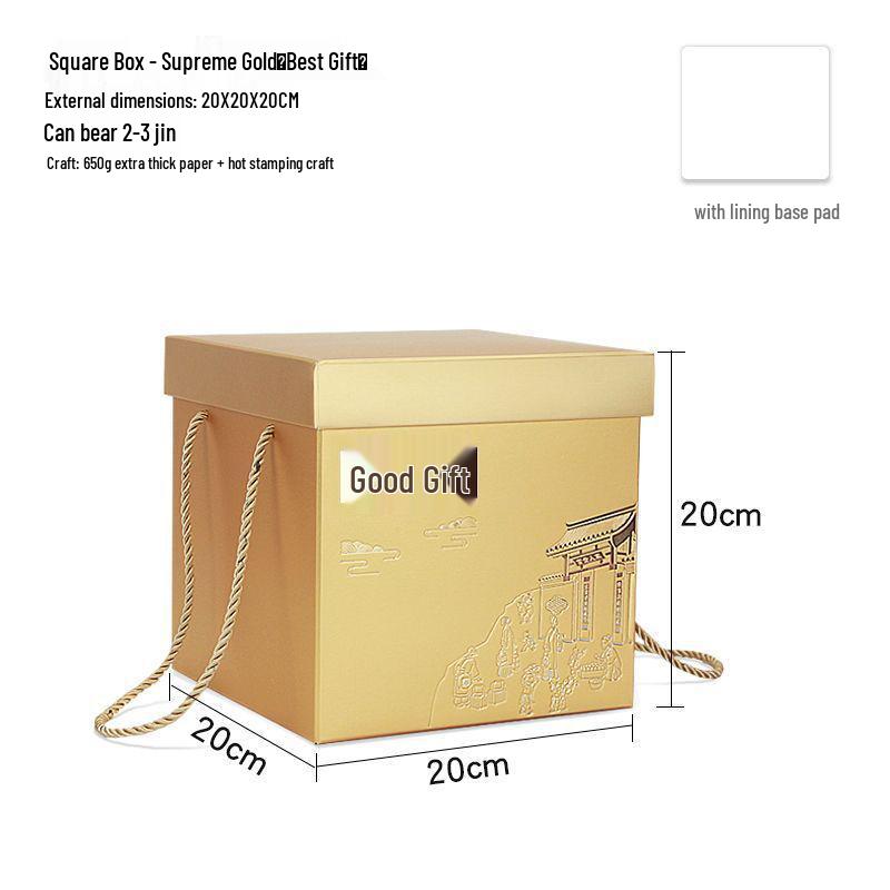 Mid-Autumn Mooncake Gift Box - Durable, Thick, Customizable Logo