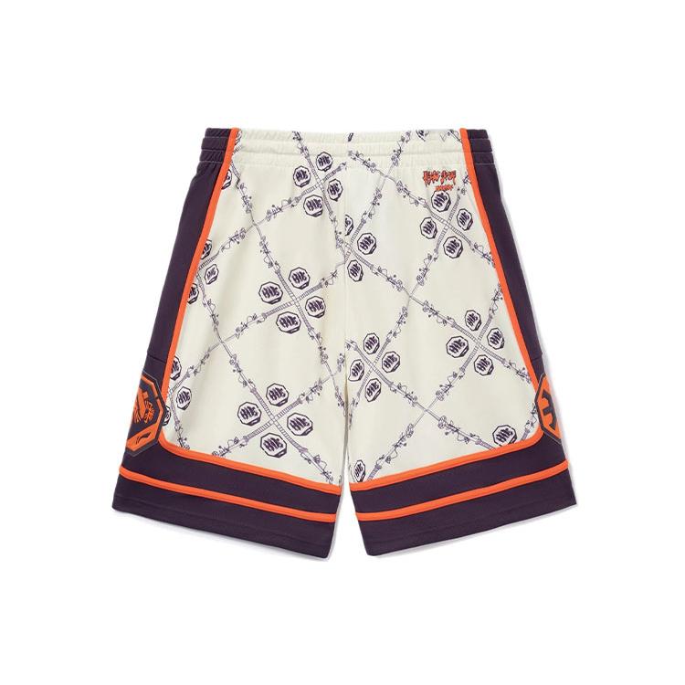 Li Ning Badfive Shorts Men's Vanilla White AAPR581-1