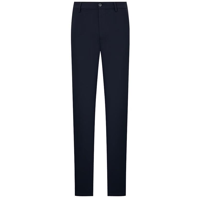 Baoxiniao Men's Solid Straight-Leg Casual Trousers