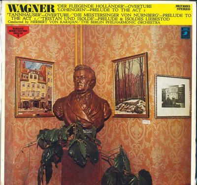 LP Schallplatte HERBERT VON KARAJAN, BERLINER PHILHARMONIKER - Die große Kunst des Karajan / Wagner:  AWF1095 ANGEL Japan Klassisch Gebraucht