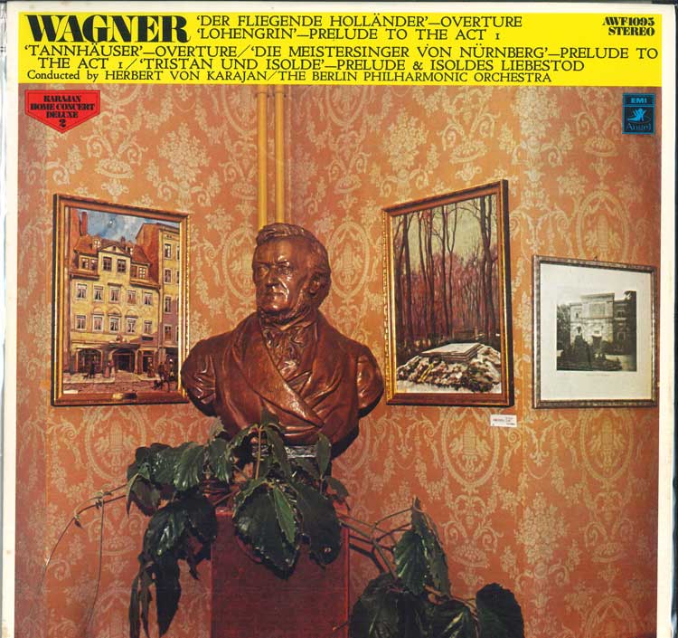 

LP Record HERBERT VON KARAJAN, BERLIN PHILHAR - The Great Art of Karajan / Wagner: AWF1095 ANGEL Japan Classical Used